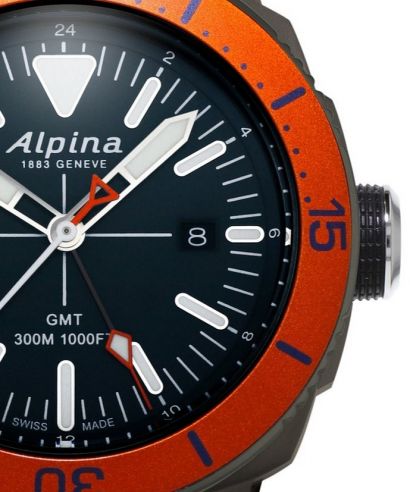 Alpina Seastrong Diver 300 GMT Férfi Karóra