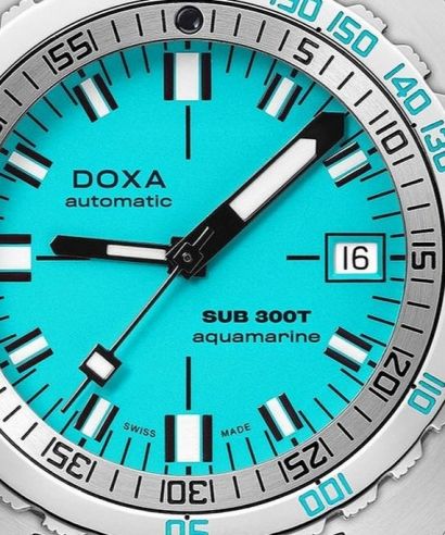 Doxa Sub 300T Aquamarine Férfi Karóra