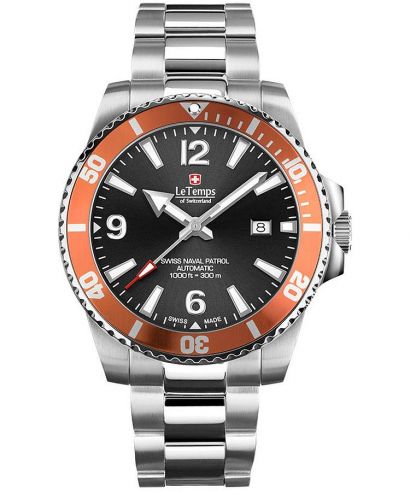 Le Temps Swiss Naval Patrol Automatic férfi karóra