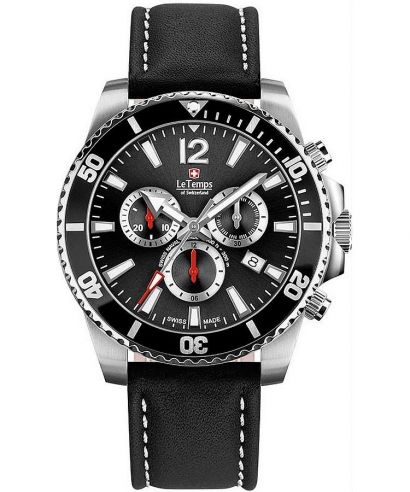 Le Temps Swiss Naval Patrol Chrono férfi karóra