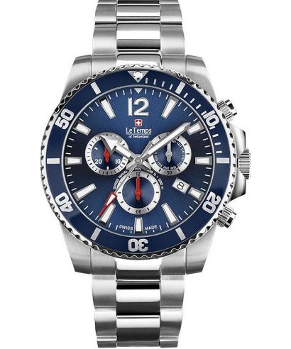 Le Temps Swiss Naval Patrol Chronograph férfi karóra