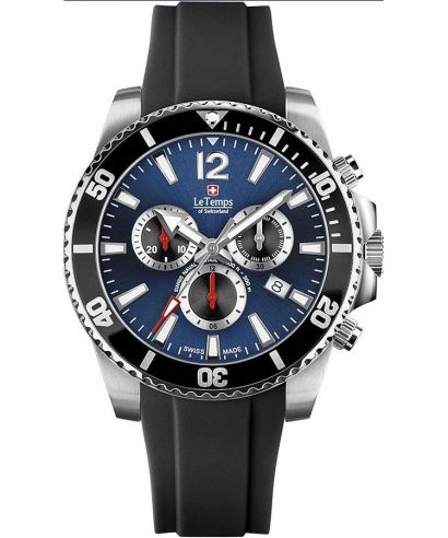 Le Temps Swiss Naval Patrol Chronograph férfi karóra