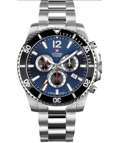 Le Temps Swiss Naval Patrol Chronograph férfi karóra