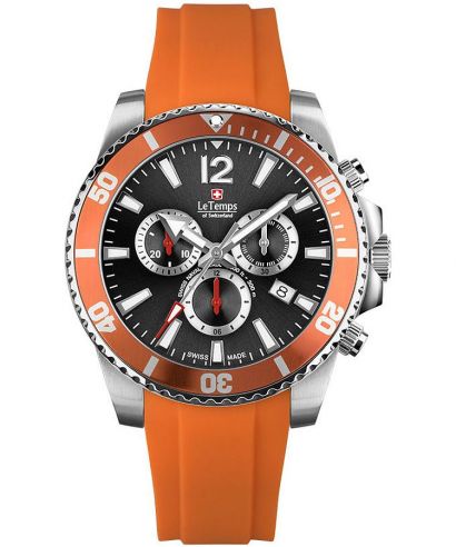 Le Temps Swiss Naval Patrol Chronograph férfi karóra