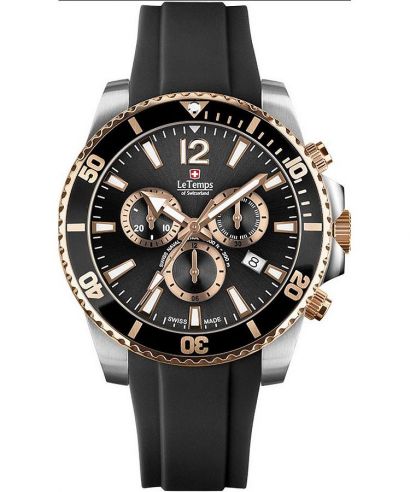 Le Temps Swiss Naval Patrol Chronograph férfi karóra