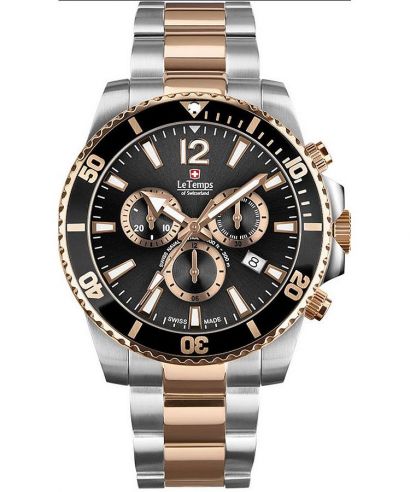 Le Temps Swiss Naval Patrol Chronograph férfi karóra