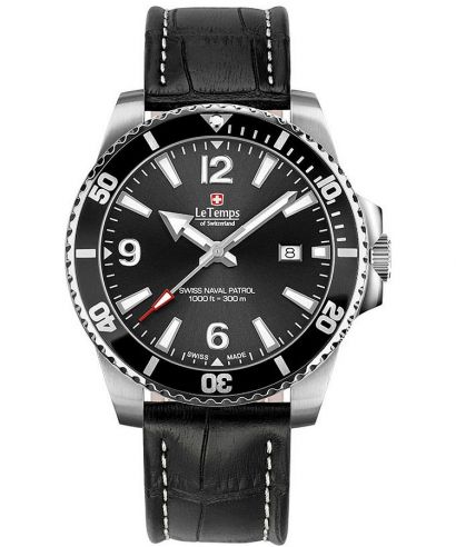 Le Temps Swiss Naval Patrol férfi karóra
