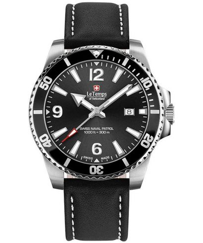 Le Temps Swiss Naval Patrol férfi karóra