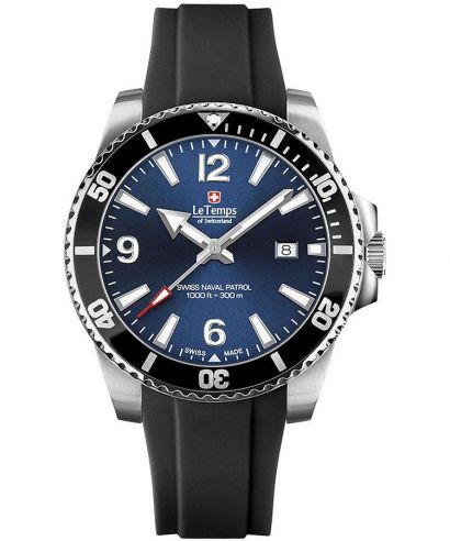 Le Temps Swiss Naval Patrol férfi karóra