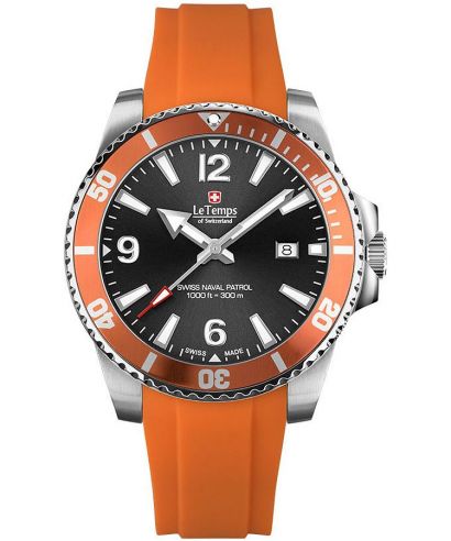 Le Temps Swiss Naval Patrol férfi karóra