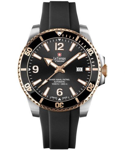 Le Temps Swiss Naval Patrol férfi karóra