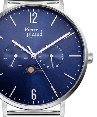 Pierre Ricaud Moon Phase Férfi Karóra