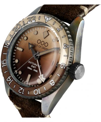 Out of Order Shaker Irish Coffee Automatic GMT Unisex Karóra