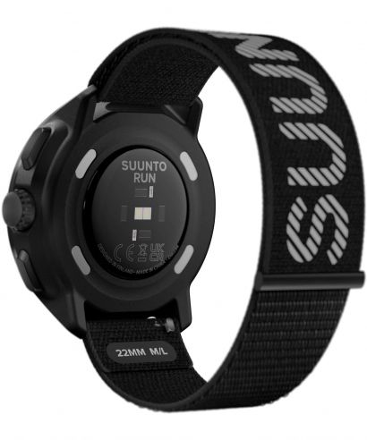 Suunto Run All Black Textile Strap Sport Karóra