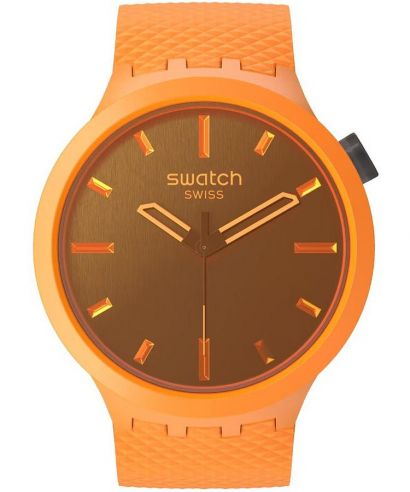 Swatch Crushing Orange unisex karóra