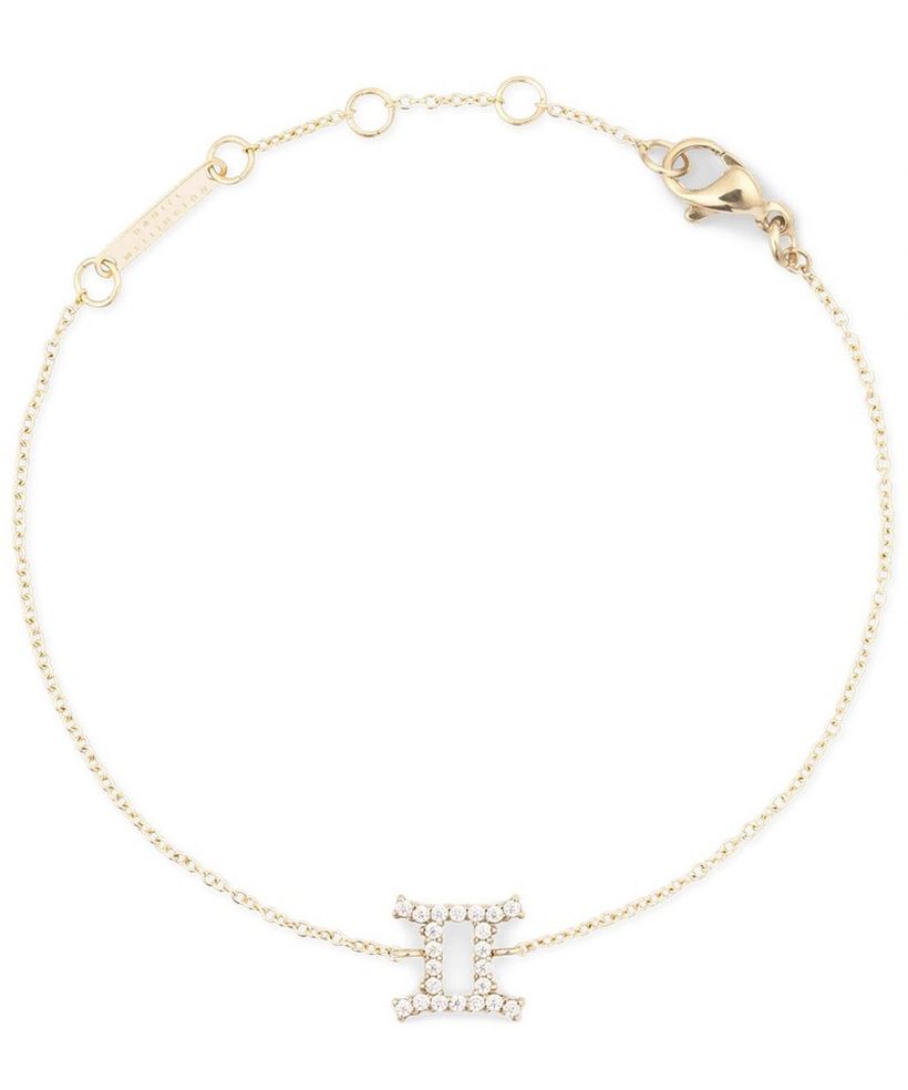 Daniel Wellington Crystal Zodiac Chain Gold Gemini karkötő