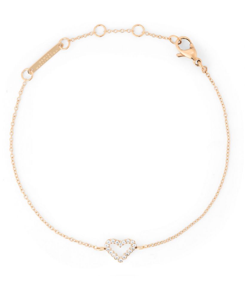 Daniel Wellington Mirelle Heart Rose Gold karkötő