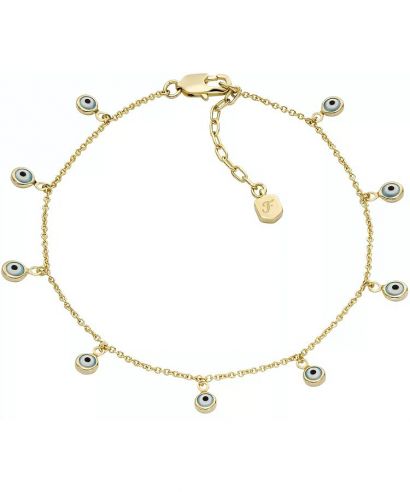 Fossil Sutton Evil Eye Brass karkötő