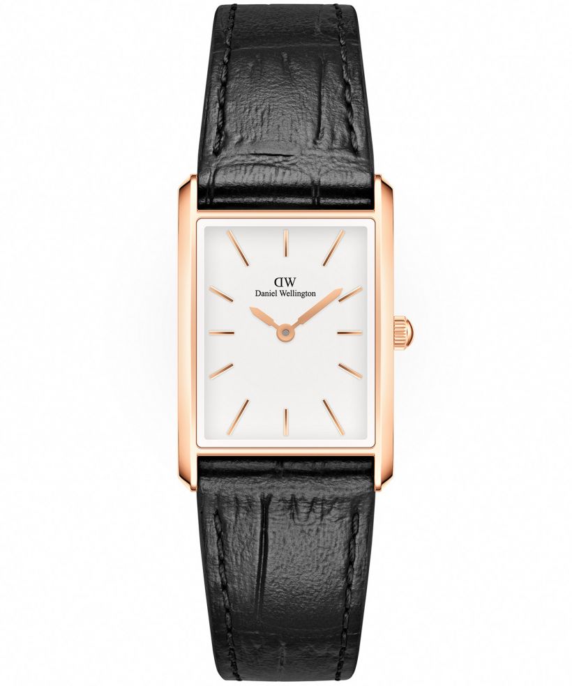 Daniel Wellington Bound Black Crocodile Rose Gold 20 női karóra