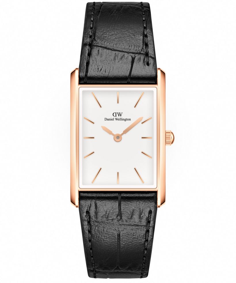 Daniel Wellington Bound Black Crocodile Rose Gold 24 női karóra
