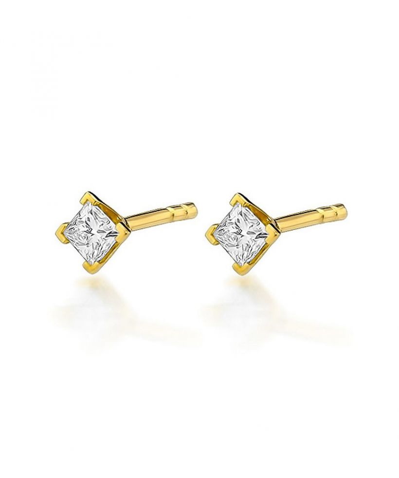 Bonore - Arany 585 - Gyémánt 0,15 ct fülbevalók