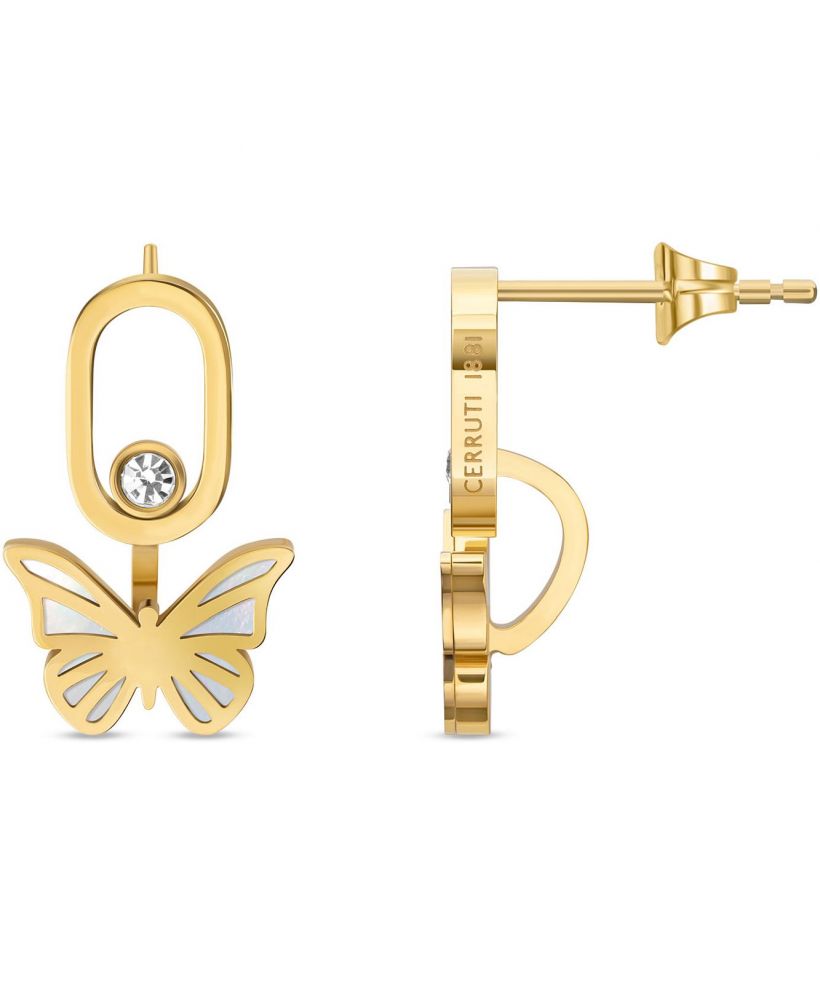 Cerruti 1881 Luxury CRR Butterfly fülbevalók