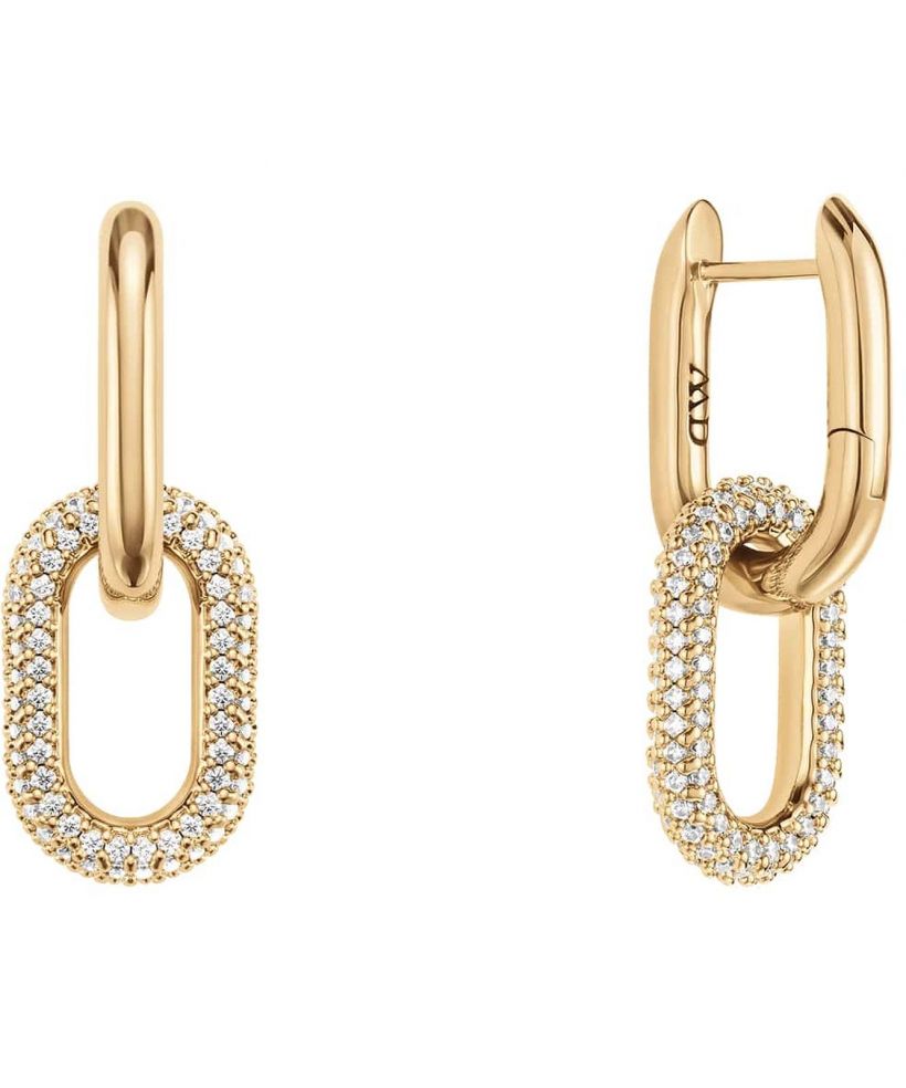 Daniel Wellington Crystal Link Gold fülbevalók