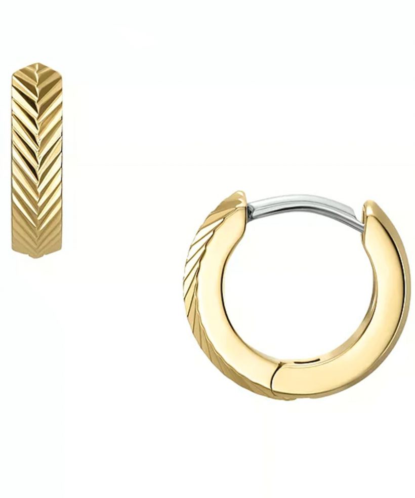 Fossil Harlow Gold-Tone fülbevalók