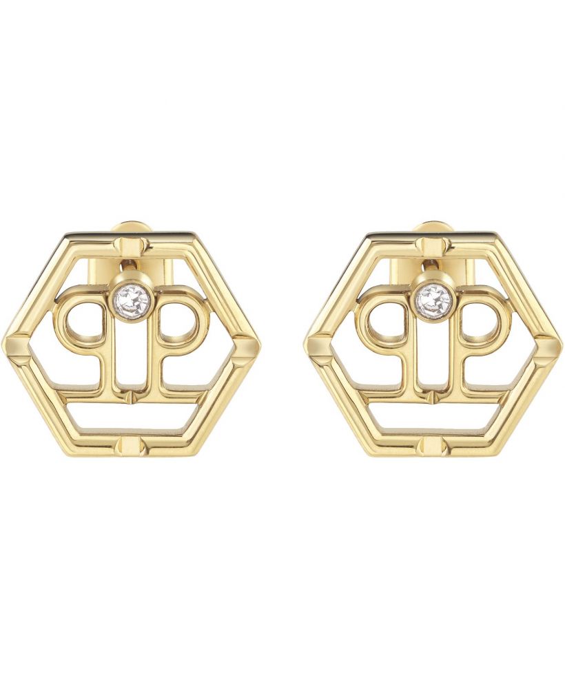 PHILIPP PLEIN Hexagon fülbevalók