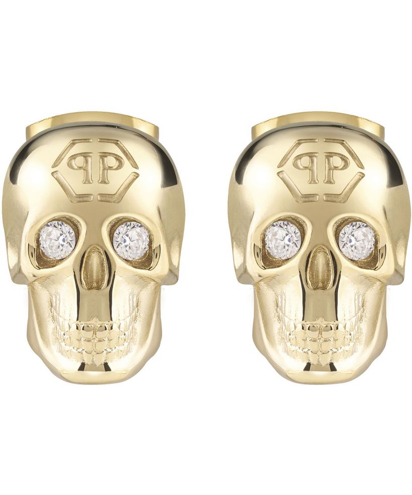PHILIPP PLEIN 3D Skull fülbevalók