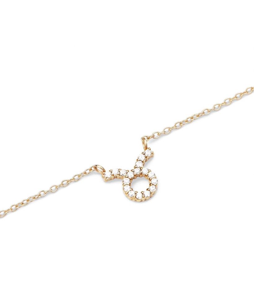 Daniel Wellington Crystal Zodiac Chain Gold Taurus nyaklánc