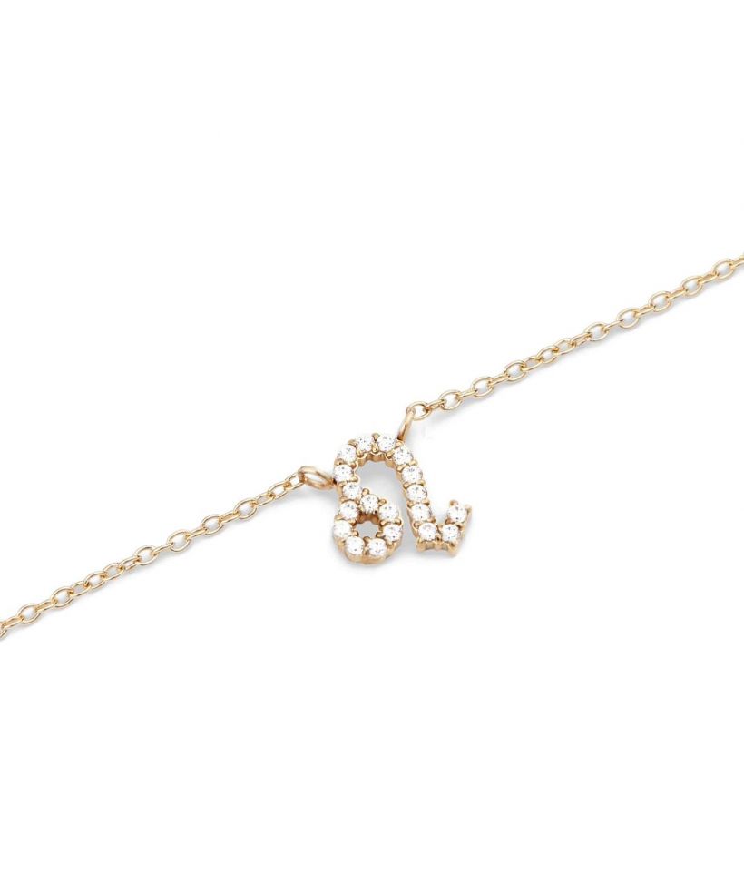 Daniel Wellington Crystal Zodiac Chain Gold Leo nyaklánc