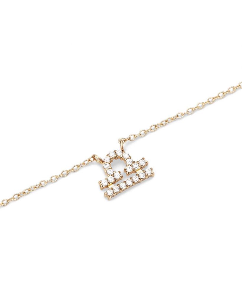 Daniel Wellington Crystal Zodiac Chain Gold Libra nyaklánc