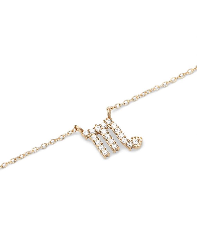 Daniel Wellington Crystal Zodiac Chain Gold Scorpio nyaklánc