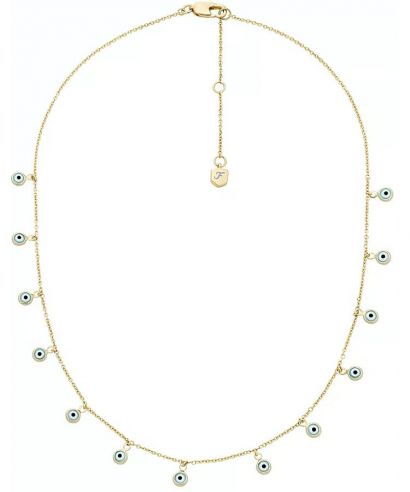 Fossil Sutton Evil Eye Brass nyaklánc