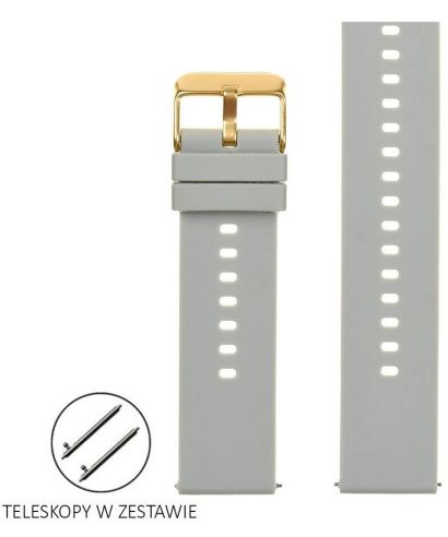 Pacific Silicone 18 mm szíj