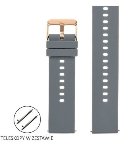 Pacific Silicone 18 mm szíj