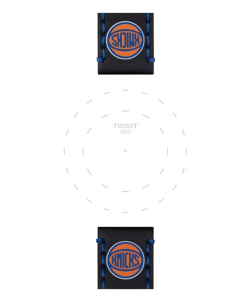 Tissot NBA Leather Strap New York Knicks Limited Edition 22 mm Szíj