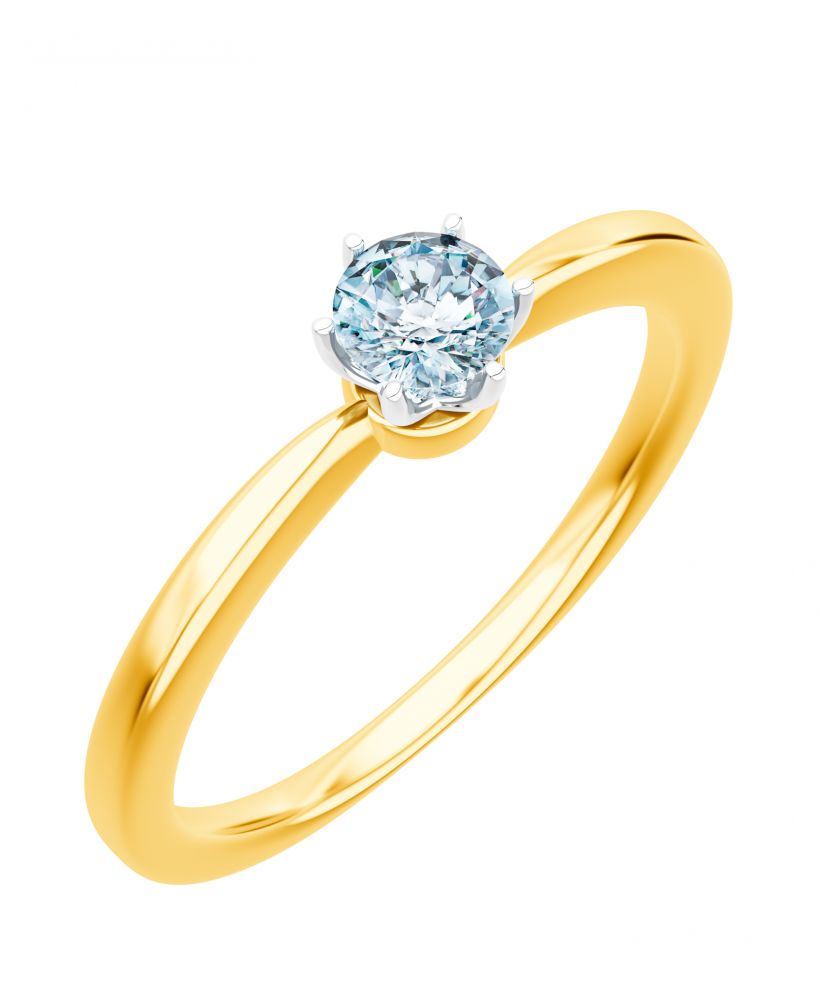 Bonore - Arany 585 - Gyémánt 0,4 ct gyűrű