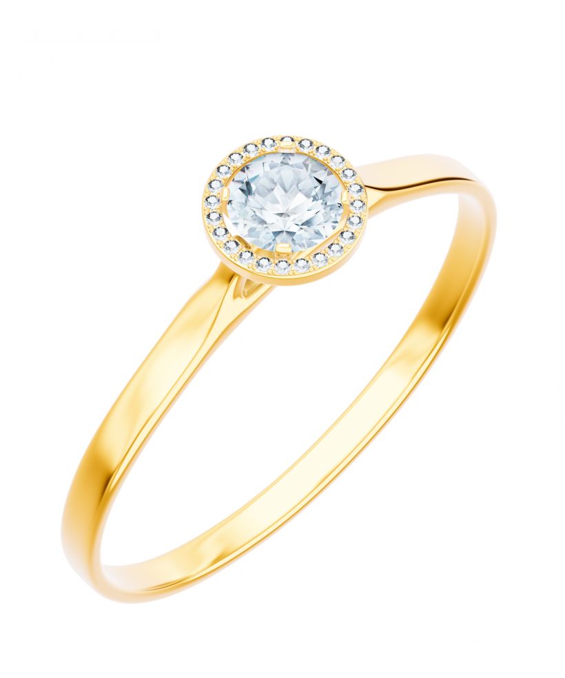 Bonore - Arany 585 - Gyémánt 0,4 ct gyűrű
