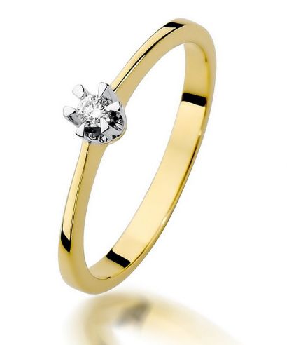 Bonore - Arany 585 - Gyémánt 0,04 ct gyűrű