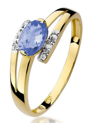 Bonore - Arany 585 - Tanzanit 0,4 ct gyűrű