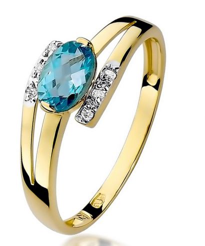 Bonore - Arany 585 - Topáz 0,5 ct gyűrű