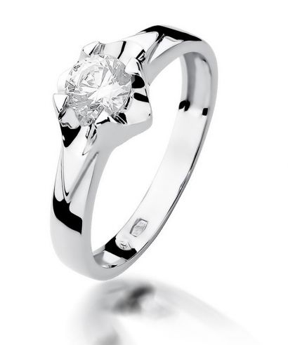 Bonore - Fehér Arany 585 - Gyémánt 0,5 ct gyűrű