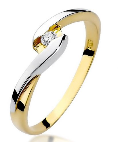 Bonore - Arany 585 - Gyémánt 0,05 ct gyűrű