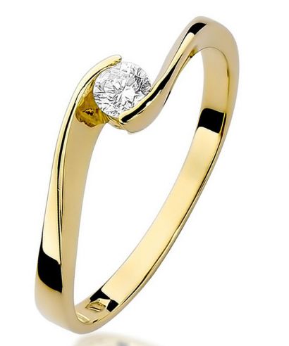 Bonore - Arany 585 - Gyémánt 0,13 ct gyűrű