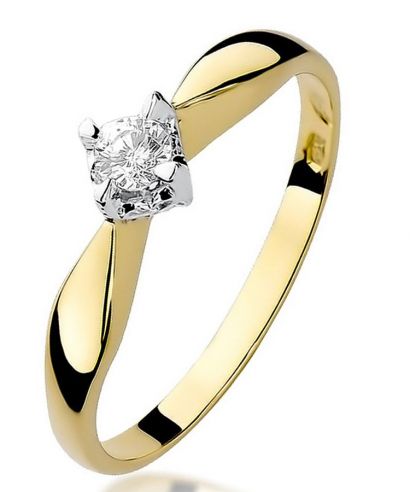 Bonore - Arany 585 - Gyémánt 0,12 ct gyűrű