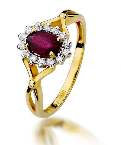 Bonore - Arany 585 - Rubin 0,6 ct gyűrű