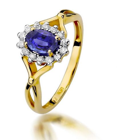 Bonore - Arany 585 - Tanzanit 0,4 ct gyűrű