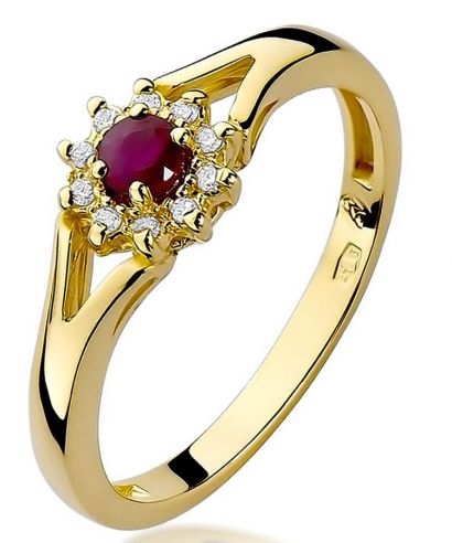Bonore - Arany 585 - Rubin 0,15 ct gyűrű
